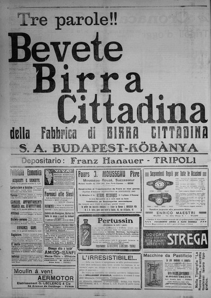 La nuova Italia : giornale quotidiano illustrato della Tripolitania e Cirenaica