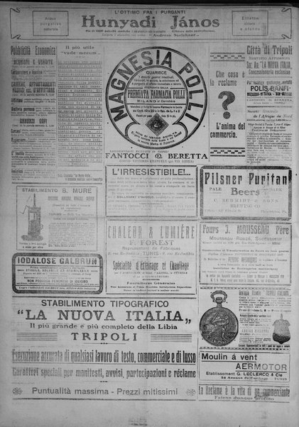 La nuova Italia : giornale quotidiano illustrato della Tripolitania e Cirenaica