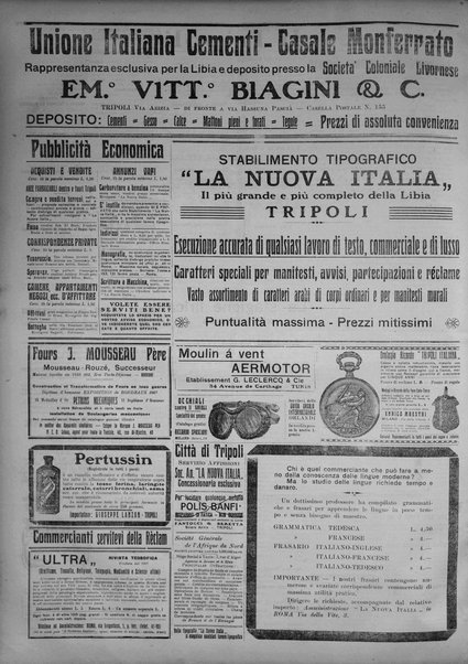 La nuova Italia : giornale quotidiano illustrato della Tripolitania e Cirenaica