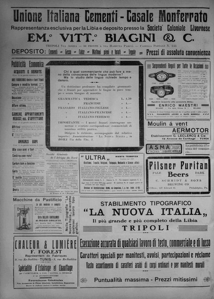 La nuova Italia : giornale quotidiano illustrato della Tripolitania e Cirenaica