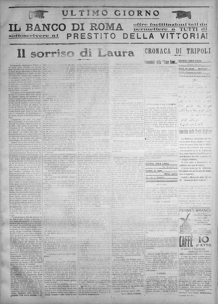 La nuova Italia : giornale quotidiano illustrato della Tripolitania e Cirenaica