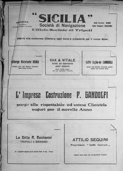 La nuova Italia : giornale quotidiano illustrato della Tripolitania e Cirenaica