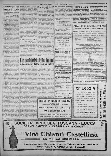 La nuova Italia : giornale quotidiano illustrato della Tripolitania e Cirenaica