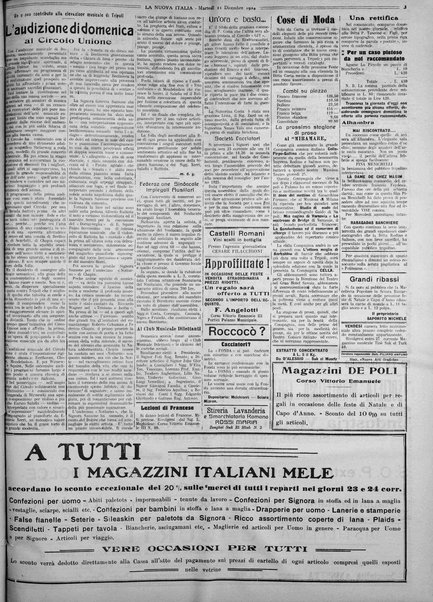 La nuova Italia : giornale quotidiano illustrato della Tripolitania e Cirenaica