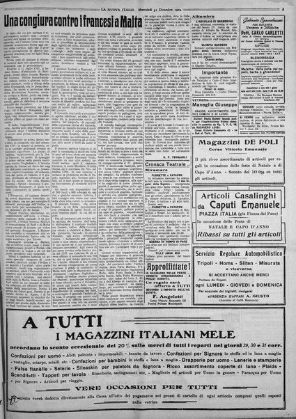 La nuova Italia : giornale quotidiano illustrato della Tripolitania e Cirenaica