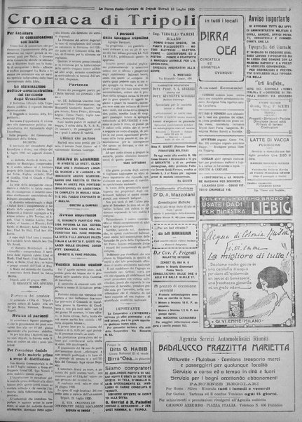 La nuova Italia : giornale quotidiano illustrato della Tripolitania e Cirenaica