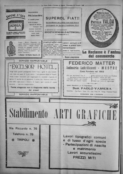 La nuova Italia : giornale quotidiano illustrato della Tripolitania e Cirenaica