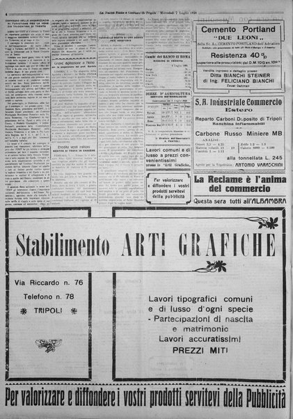 La nuova Italia : giornale quotidiano illustrato della Tripolitania e Cirenaica