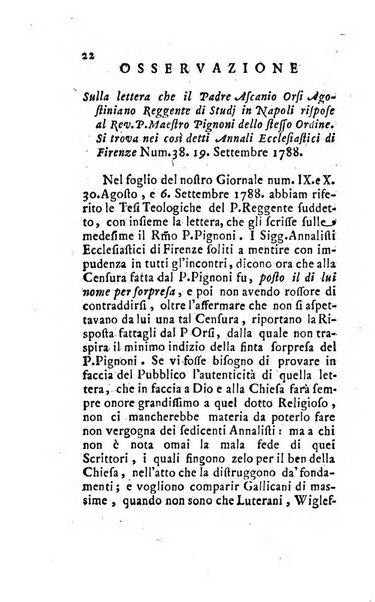 Giornale ecclesiastico di Roma. Supplemento