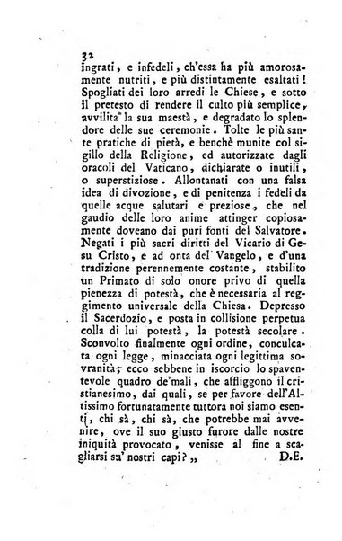 Giornale ecclesiastico di Roma. Supplemento