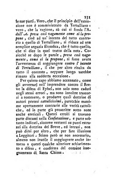 Giornale ecclesiastico di Roma. Supplemento