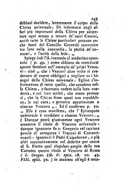 Giornale ecclesiastico di Roma. Supplemento