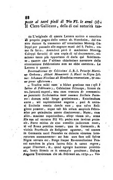 Giornale ecclesiastico di Roma. Supplemento