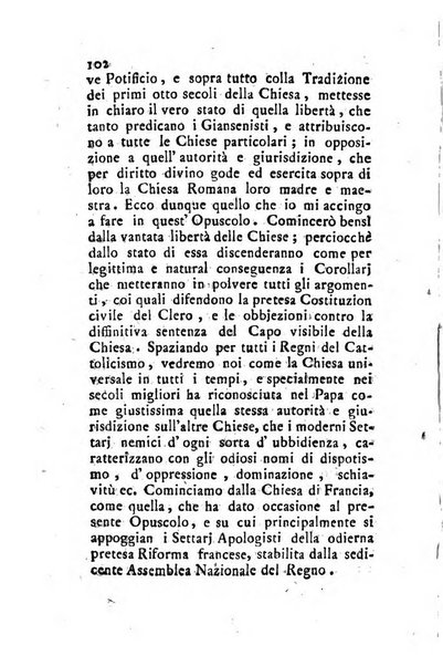 Giornale ecclesiastico di Roma. Supplemento