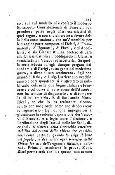 Giornale ecclesiastico di Roma. Supplemento