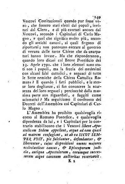 Giornale ecclesiastico di Roma. Supplemento