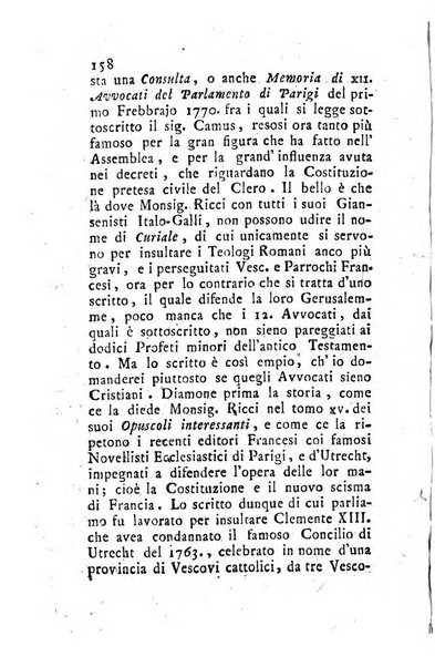 Giornale ecclesiastico di Roma. Supplemento