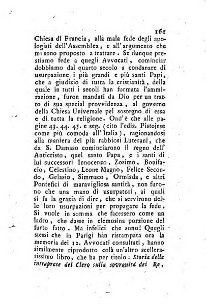 Giornale ecclesiastico di Roma. Supplemento