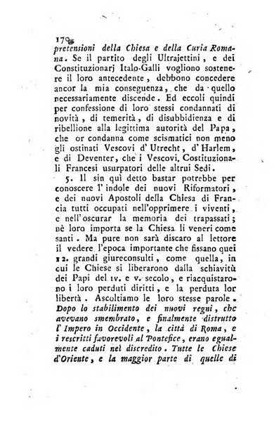 Giornale ecclesiastico di Roma. Supplemento