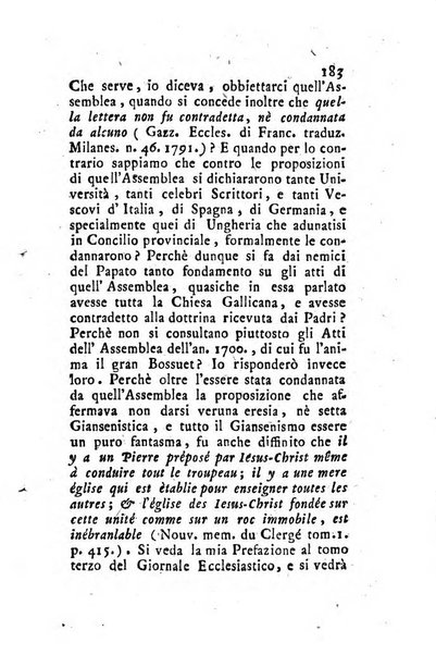 Giornale ecclesiastico di Roma. Supplemento