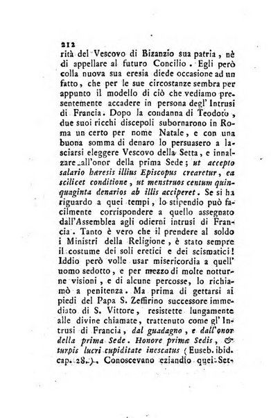 Giornale ecclesiastico di Roma. Supplemento