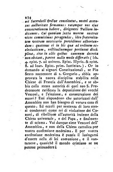 Giornale ecclesiastico di Roma. Supplemento