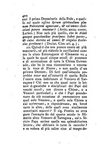 Giornale ecclesiastico di Roma. Supplemento