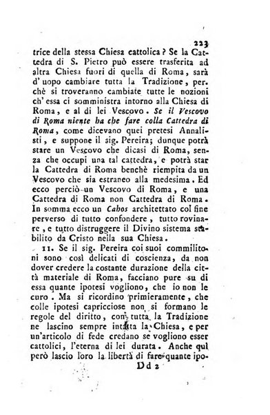 Giornale ecclesiastico di Roma. Supplemento