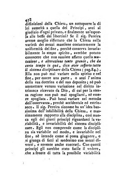 Giornale ecclesiastico di Roma. Supplemento