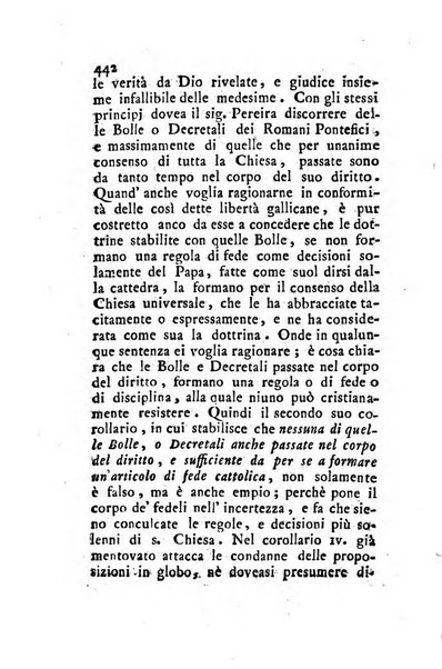 Giornale ecclesiastico di Roma. Supplemento