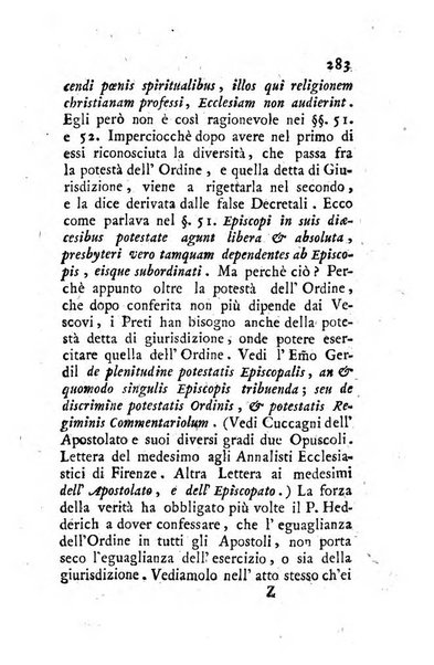 Giornale ecclesiastico di Roma. Supplemento