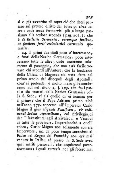 Giornale ecclesiastico di Roma. Supplemento