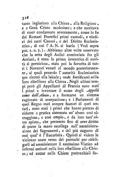 Giornale ecclesiastico di Roma. Supplemento