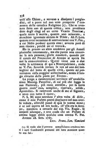 Giornale ecclesiastico di Roma. Supplemento