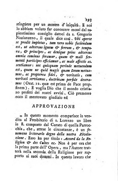 Giornale ecclesiastico di Roma. Supplemento