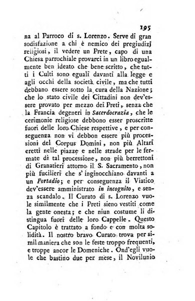 Giornale ecclesiastico di Roma. Supplemento