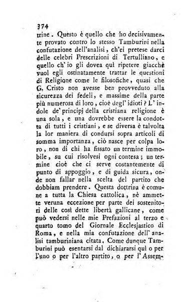 Giornale ecclesiastico di Roma. Supplemento