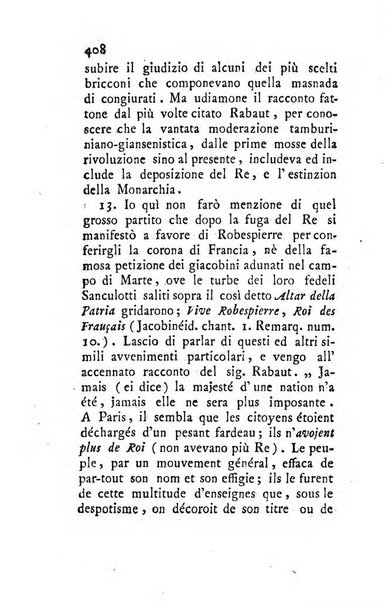 Giornale ecclesiastico di Roma. Supplemento