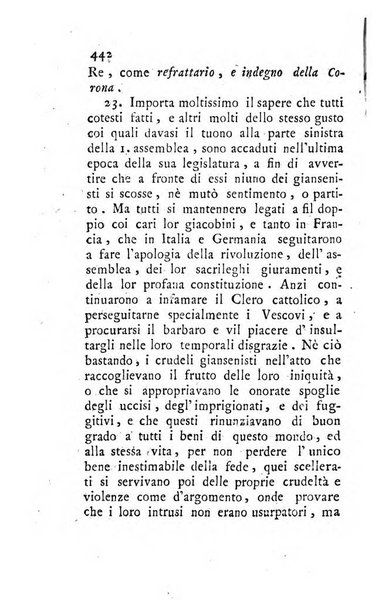 Giornale ecclesiastico di Roma. Supplemento