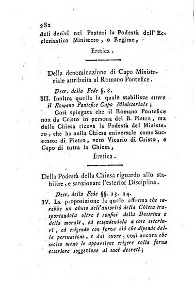 Giornale ecclesiastico di Roma. Supplemento