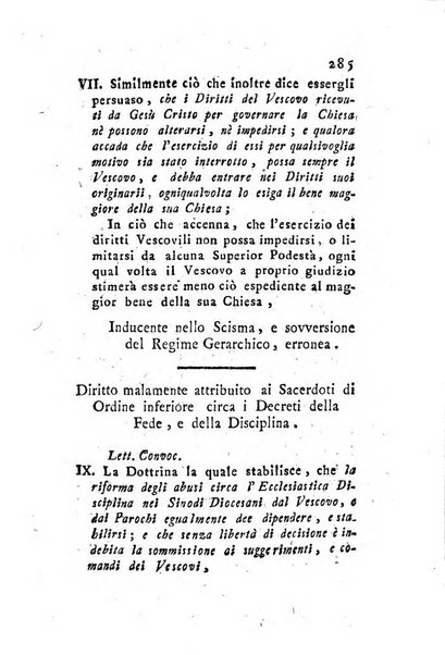 Giornale ecclesiastico di Roma. Supplemento