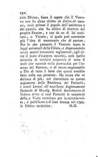 Giornale ecclesiastico di Roma. Supplemento