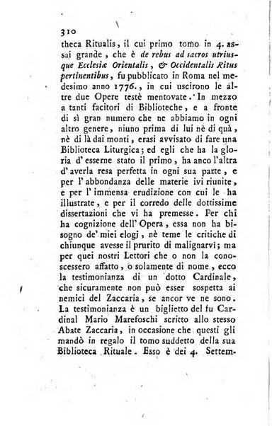 Giornale ecclesiastico di Roma. Supplemento