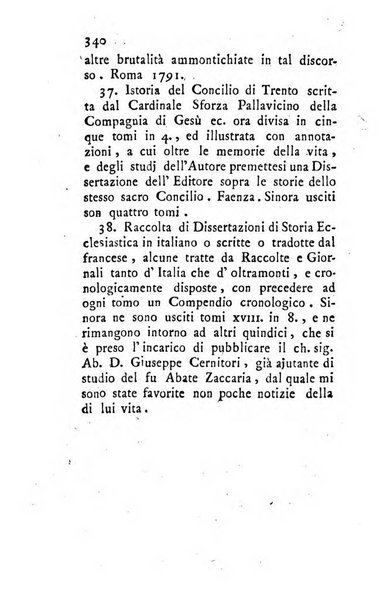 Giornale ecclesiastico di Roma. Supplemento