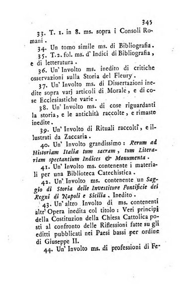 Giornale ecclesiastico di Roma. Supplemento