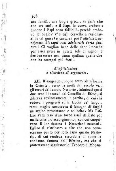 Giornale ecclesiastico di Roma. Supplemento