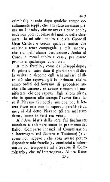 Giornale ecclesiastico di Roma. Supplemento