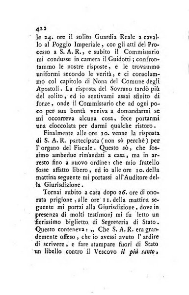 Giornale ecclesiastico di Roma. Supplemento