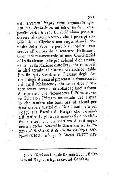 Giornale ecclesiastico di Roma. Supplemento