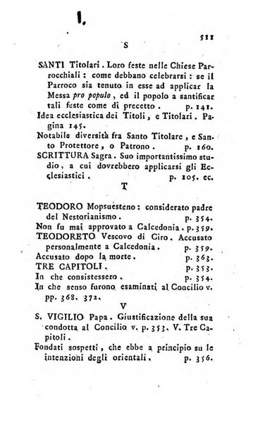 Giornale ecclesiastico di Roma. Supplemento